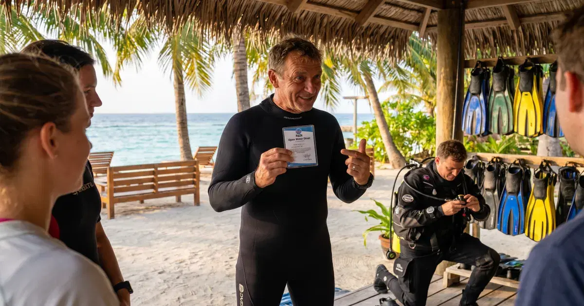 How to Verify a Dive Instructor's Certification Before Booking